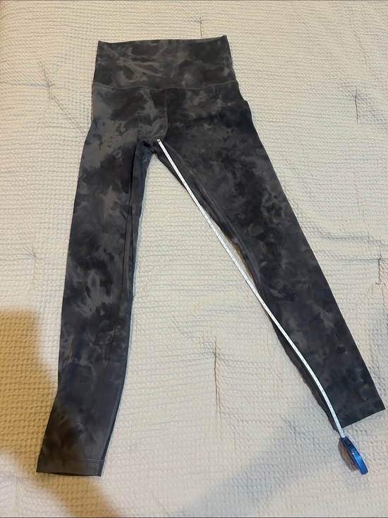 lululemon athletica Pants - Lululemon cotton tie dye leggings